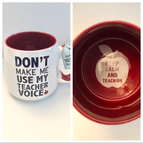 Ten Strawberry Street Other - 🆕DON’T MAKE ME USE MY TEACHER VOICE Mug